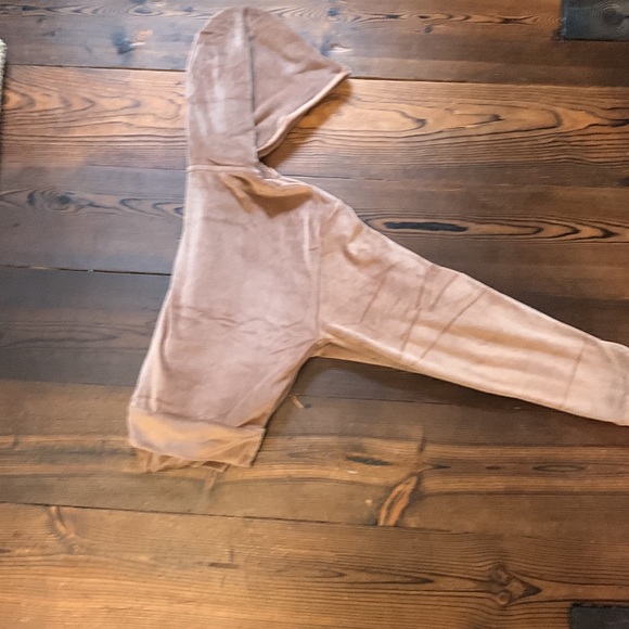 Skims velour cropped jacket size women’s medium - Picture 4 of 5